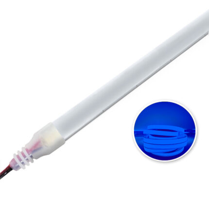 W-COB Diffuse LR LED Strip 24V Blue IP67 (7W/M, 20Metre/Roll)